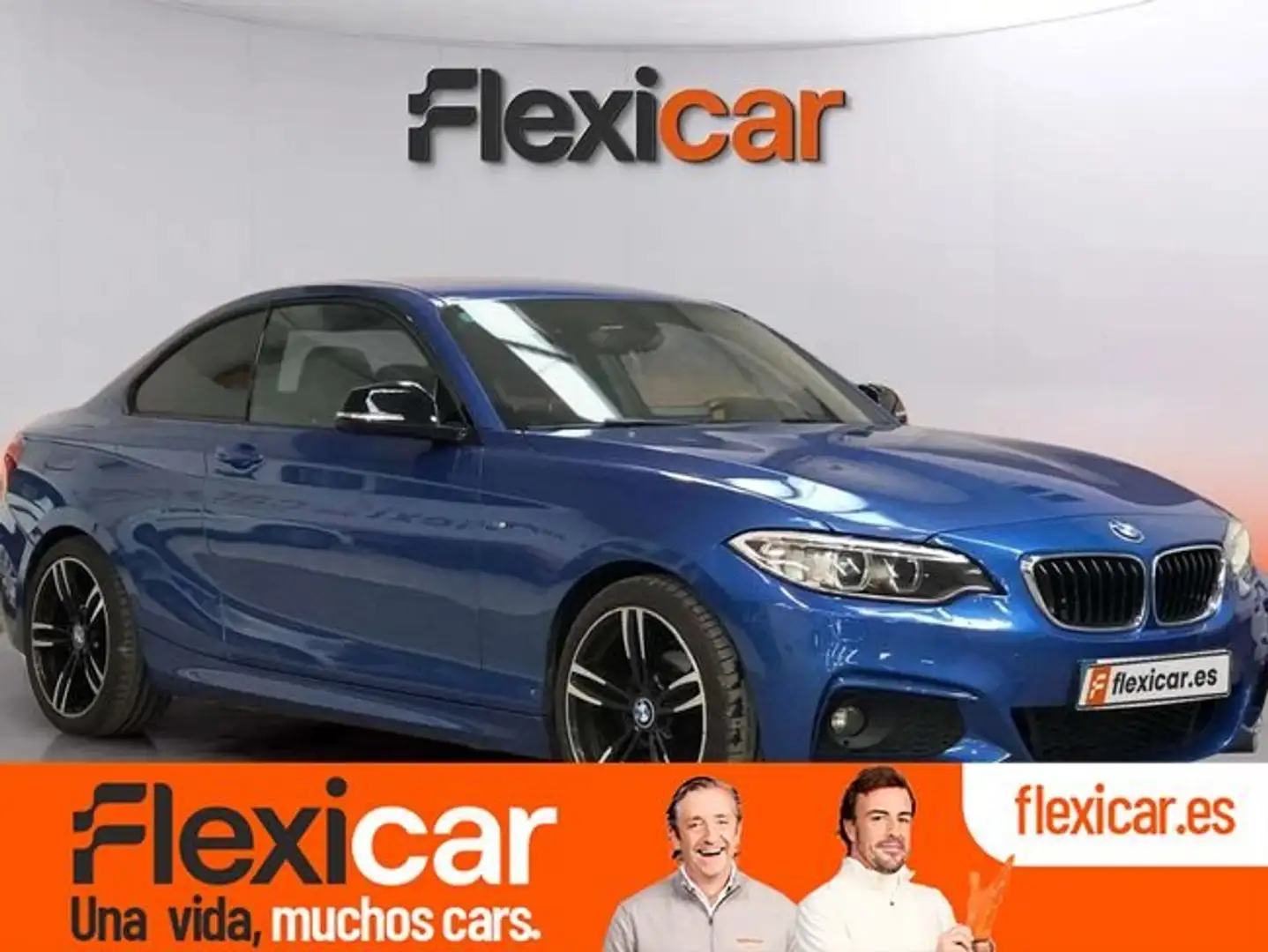 BMW 218 218d Bleu - 1