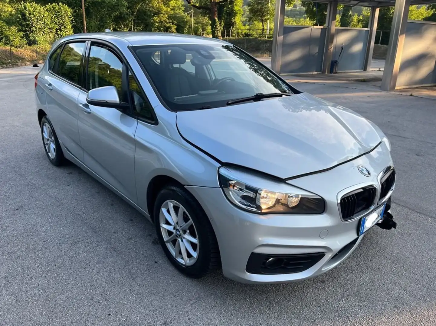 BMW 216 216d Active Tourer Luxury N O  P E R D I T E M P O Gümüş rengi - 1