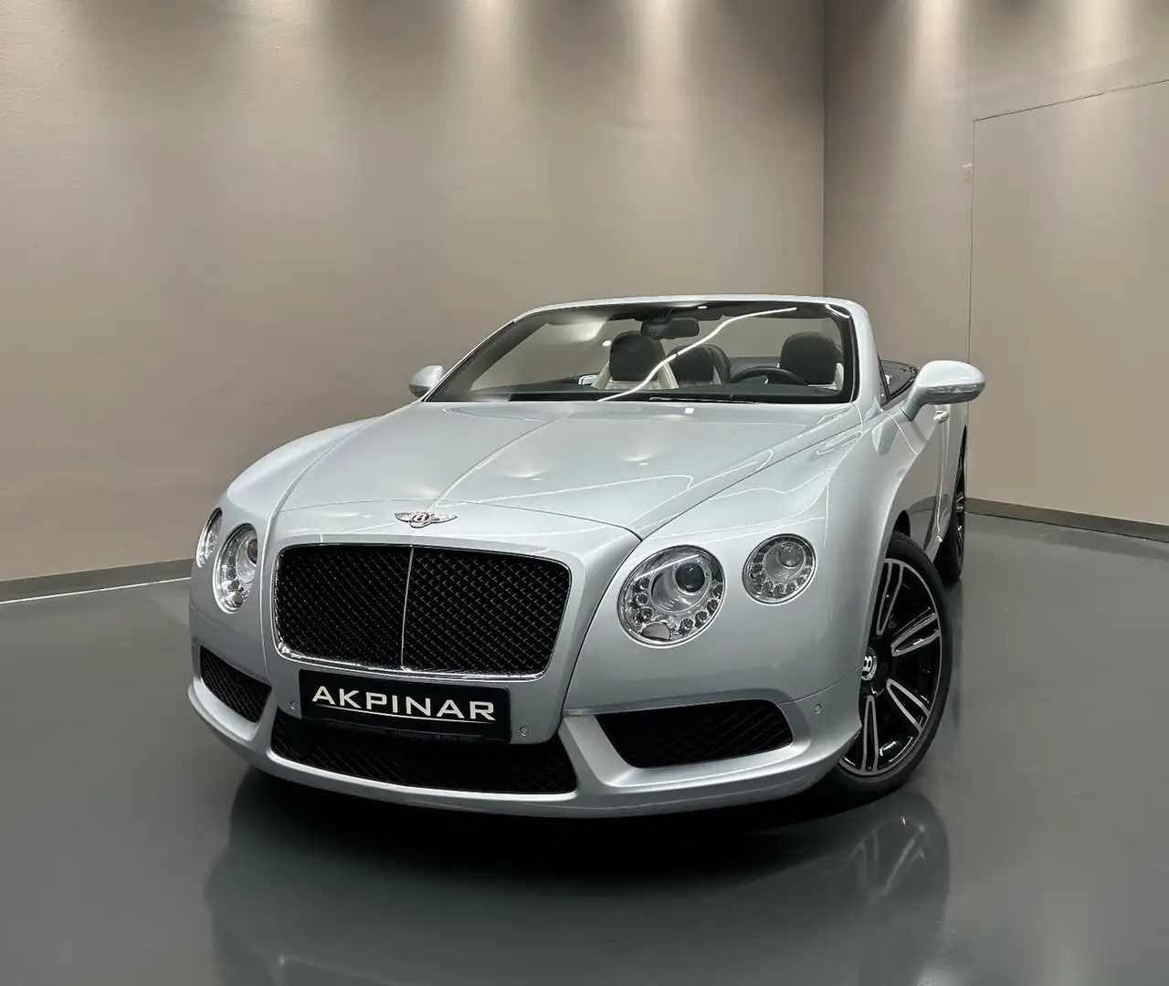 Bentley Continental GTC 4.0 V8 4WD *1.HAND*DEUTSCH* Plateado - 1