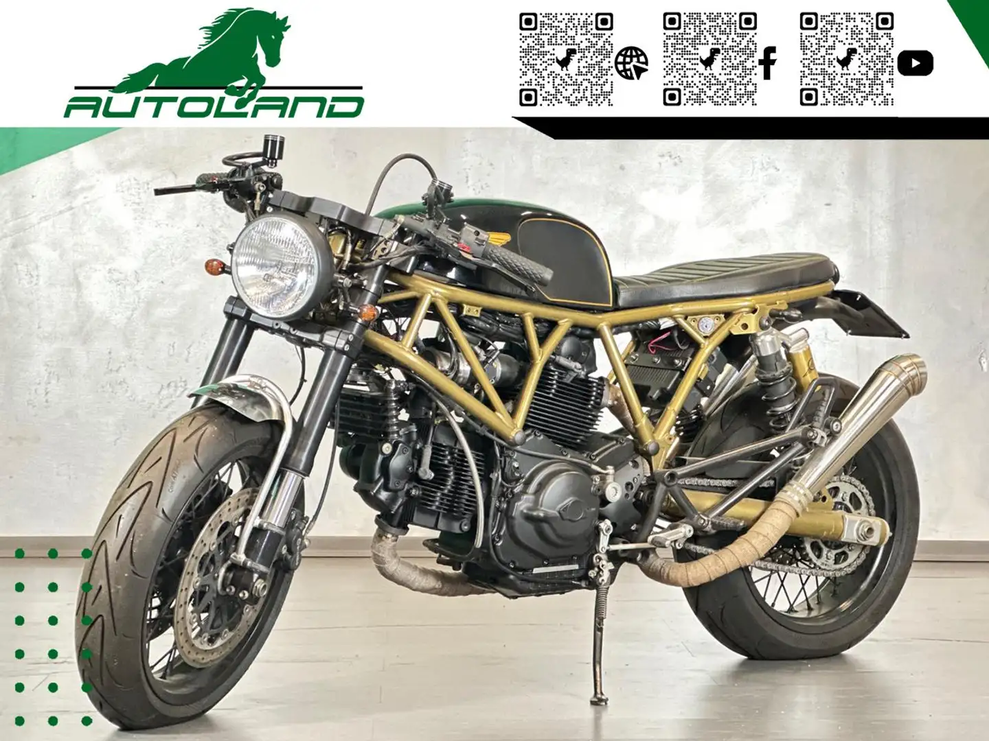 Ducati 900 SS cafè racer da collezione Nero - 1