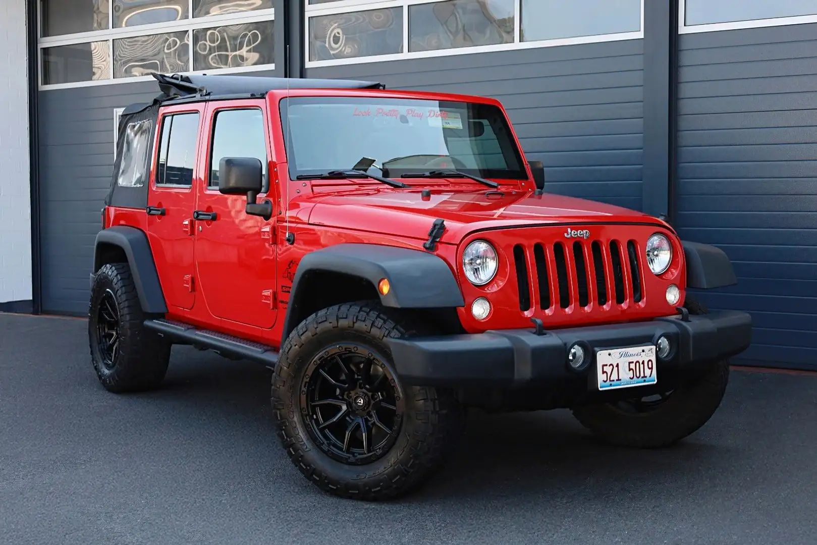 Jeep Wrangler 3.6l V6 JK Unlimited Sport S 4x4/R18 Červená - 1
