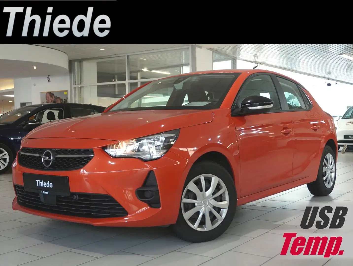 Opel Corsa F 1.2 EDITION KLIMA/PDC/USB/TEMP./BT Orange - 1