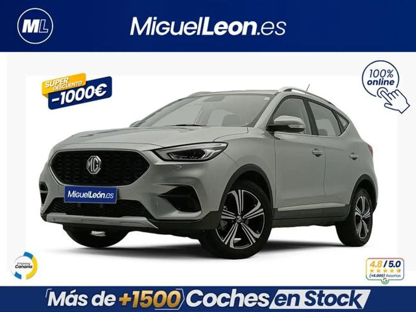 MG ZS 1.5 Comfort Plateado - 1