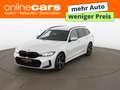 BMW 320 e Touring  M-Sport Aut LED AHK LEDER NAVI PDC Weiß - thumbnail 1