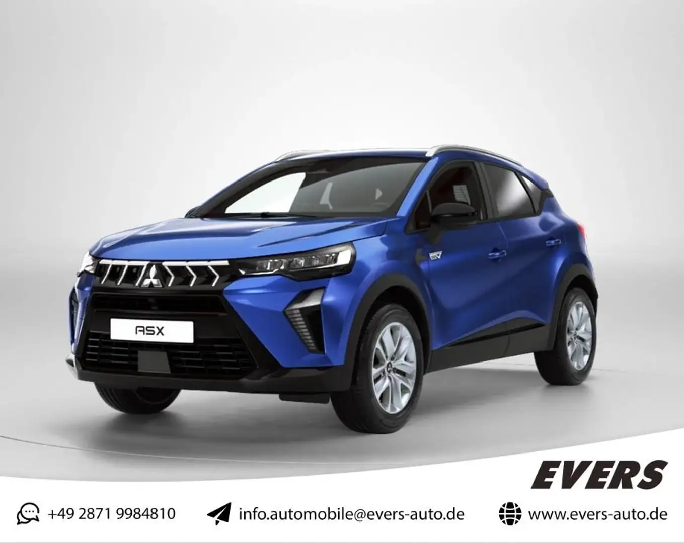 Mitsubishi ASX 1.8 Hybrid AT Plus *LED *DAB *Kamera *SHZ Bleu - 1