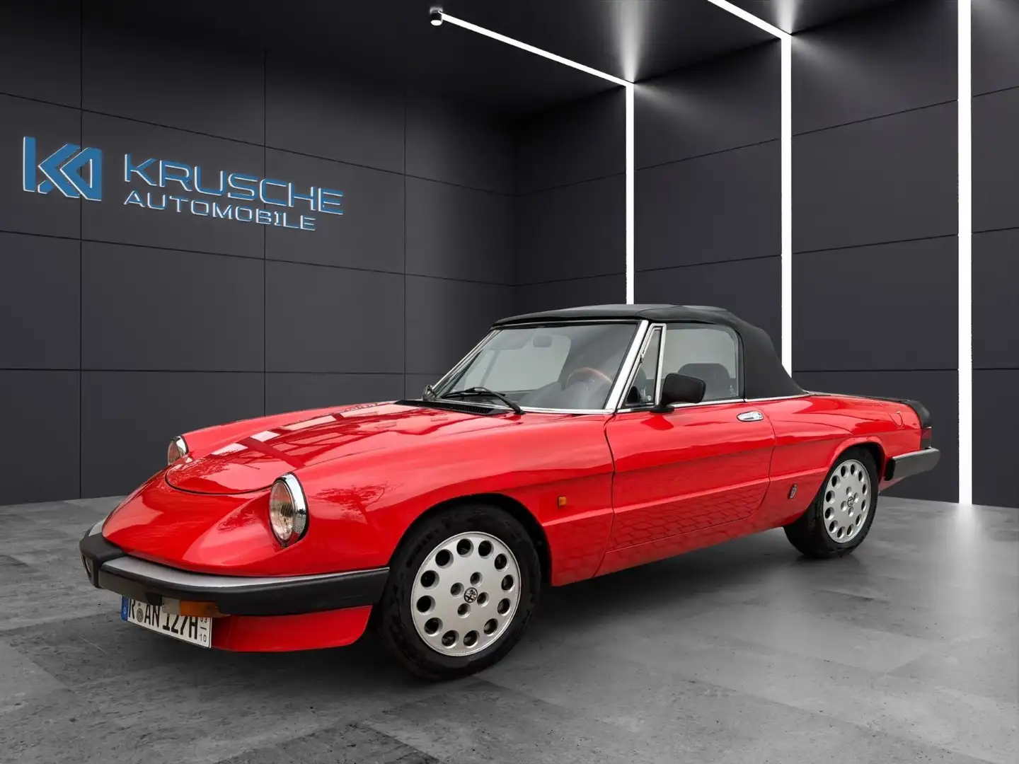 Alfa Romeo Spider 2.0*Oldtimer*H-Kennzeichen*restauriert Rot - 2