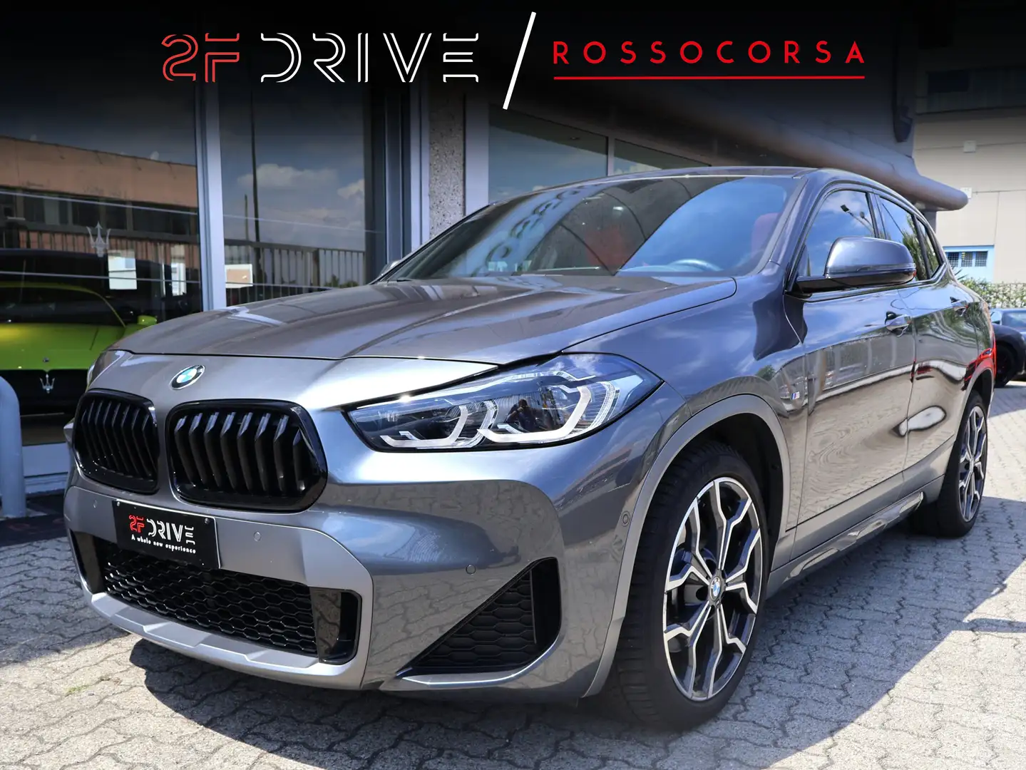 BMW X2 xDrive20d M Sport Grigio - 1