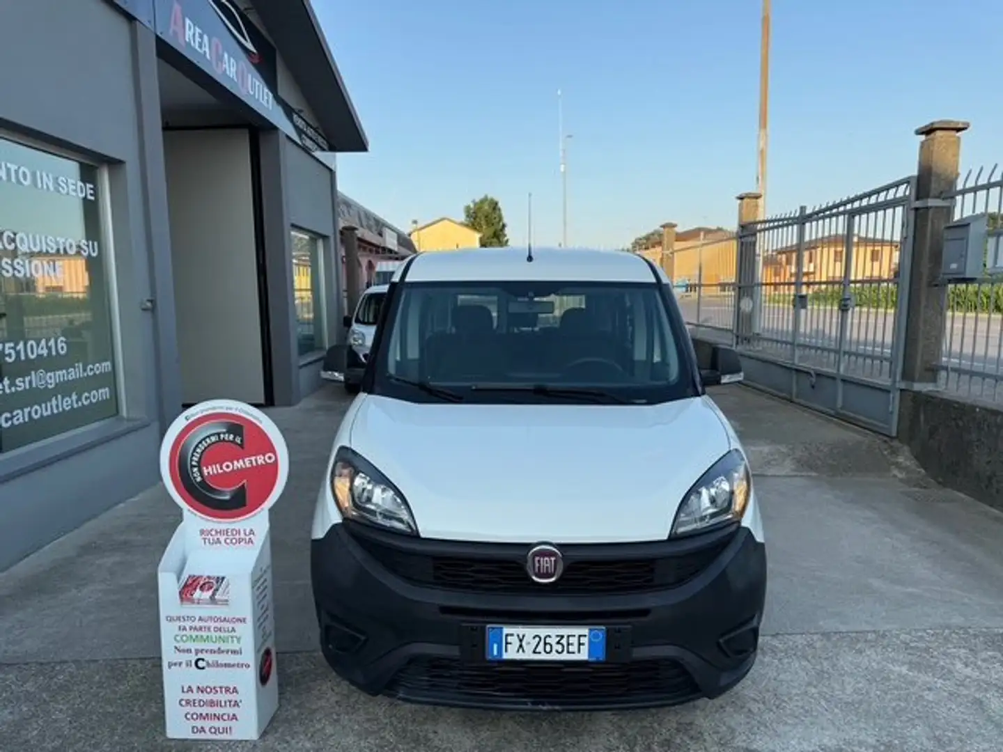 Fiat Doblo 1.3 Mjet 95cv COMBI 5 POSTI N1*06/2019*km 74.497 Blanc - 2