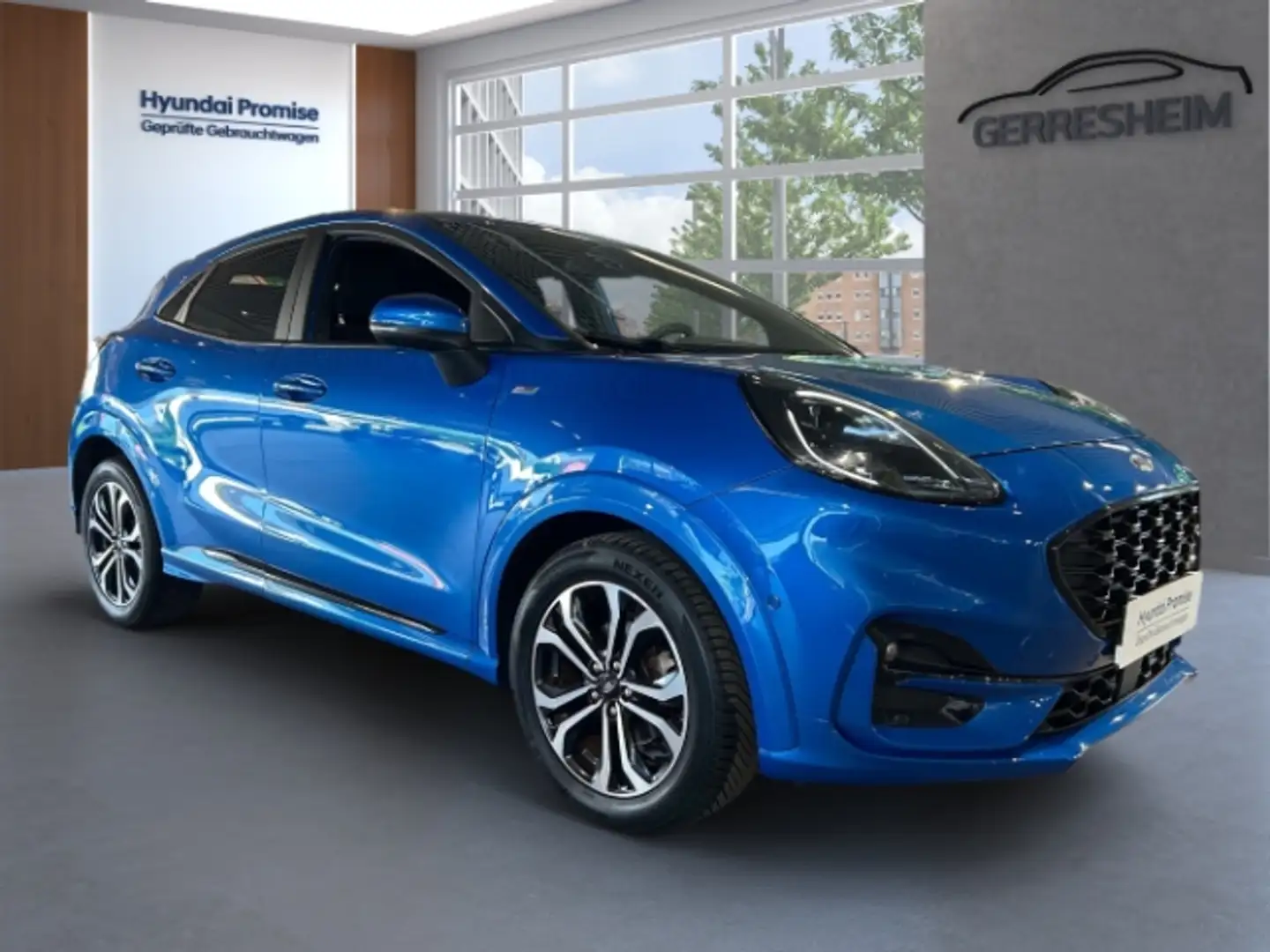 Ford Puma ST-Line Navi LED EPH v+h Sitz-/Lenkradheizung uvm. Bleu - 2