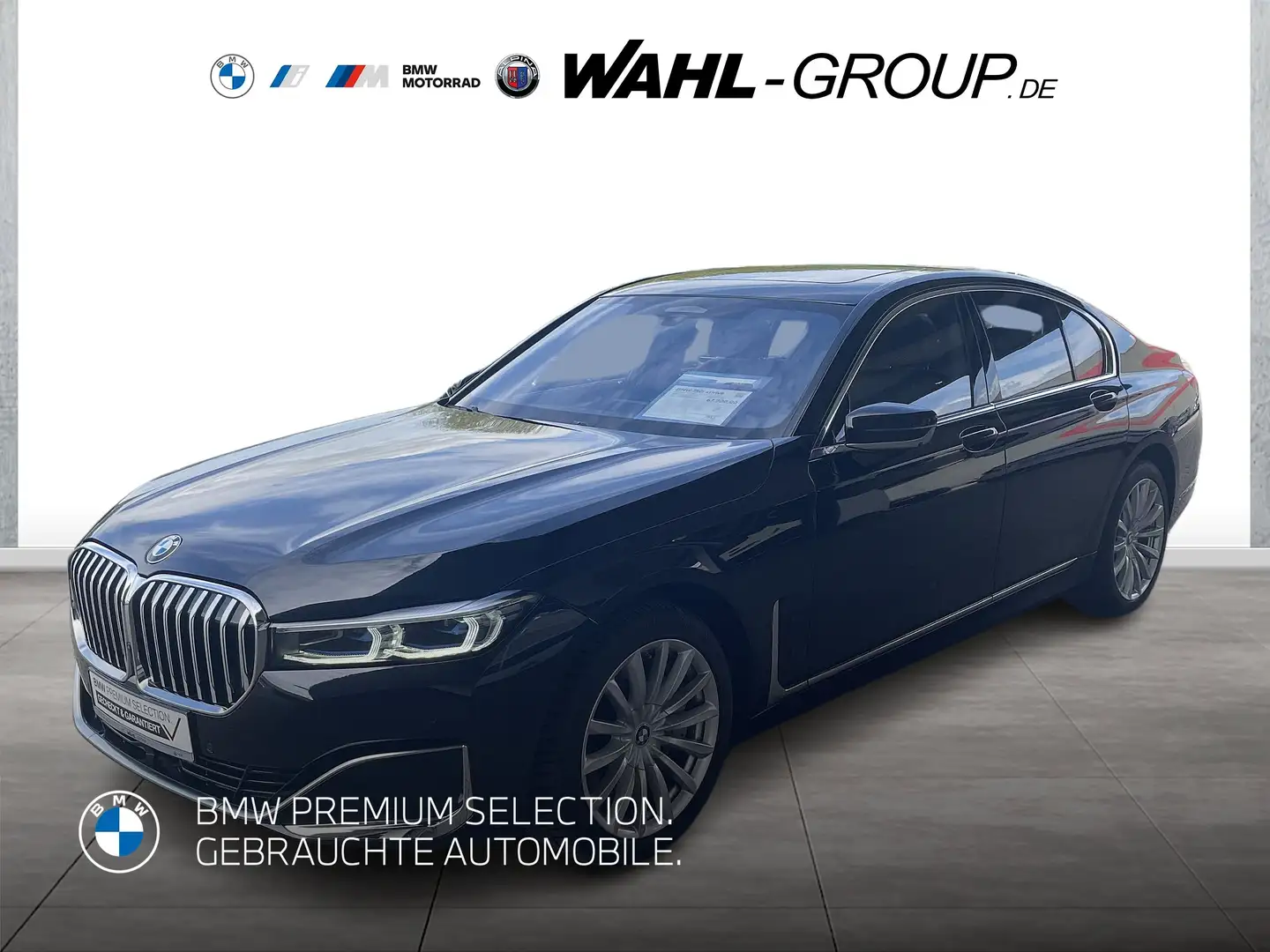 BMW 750 i xDrive | Glasdach AHK Navi Head-Up Laserlicht Zwart - 1