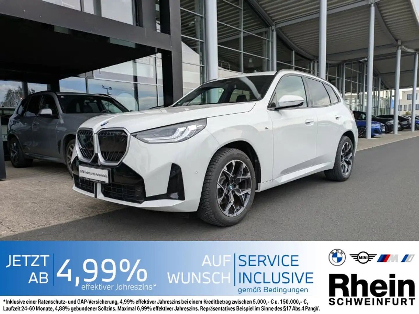 BMW X3 20 xDrive M Sport Park.Ass. Driv.Ass. AHK. Weiß - 1