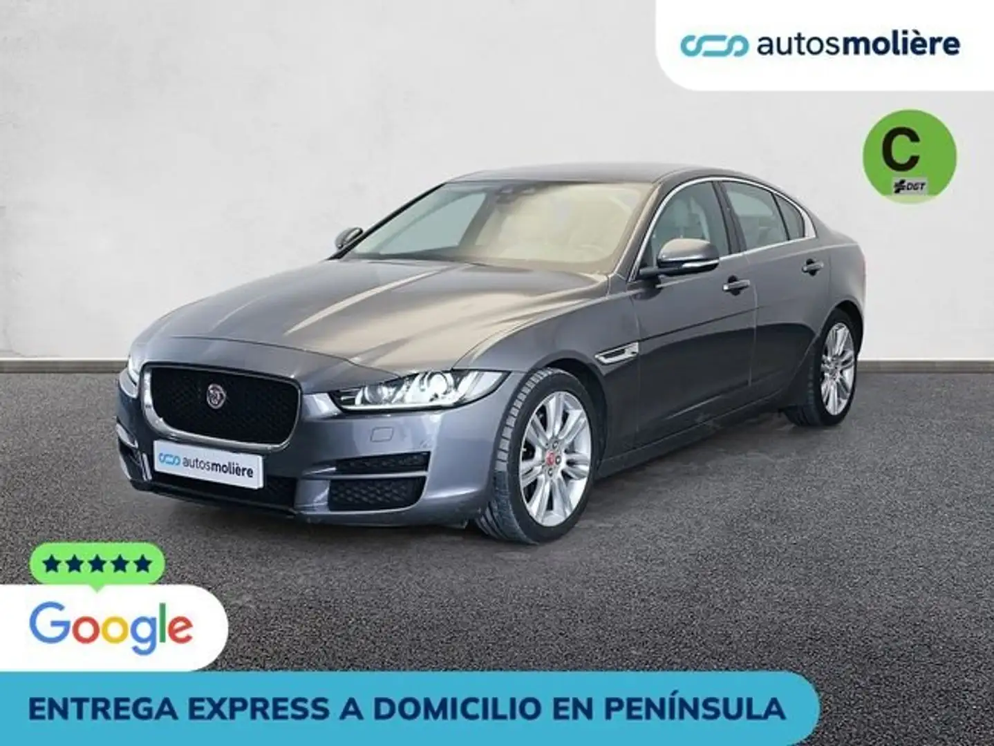 Jaguar XE 2.0+Diesel+Pure+RWD+Auto+132+kW+%28180+CV%29 Gris - 1