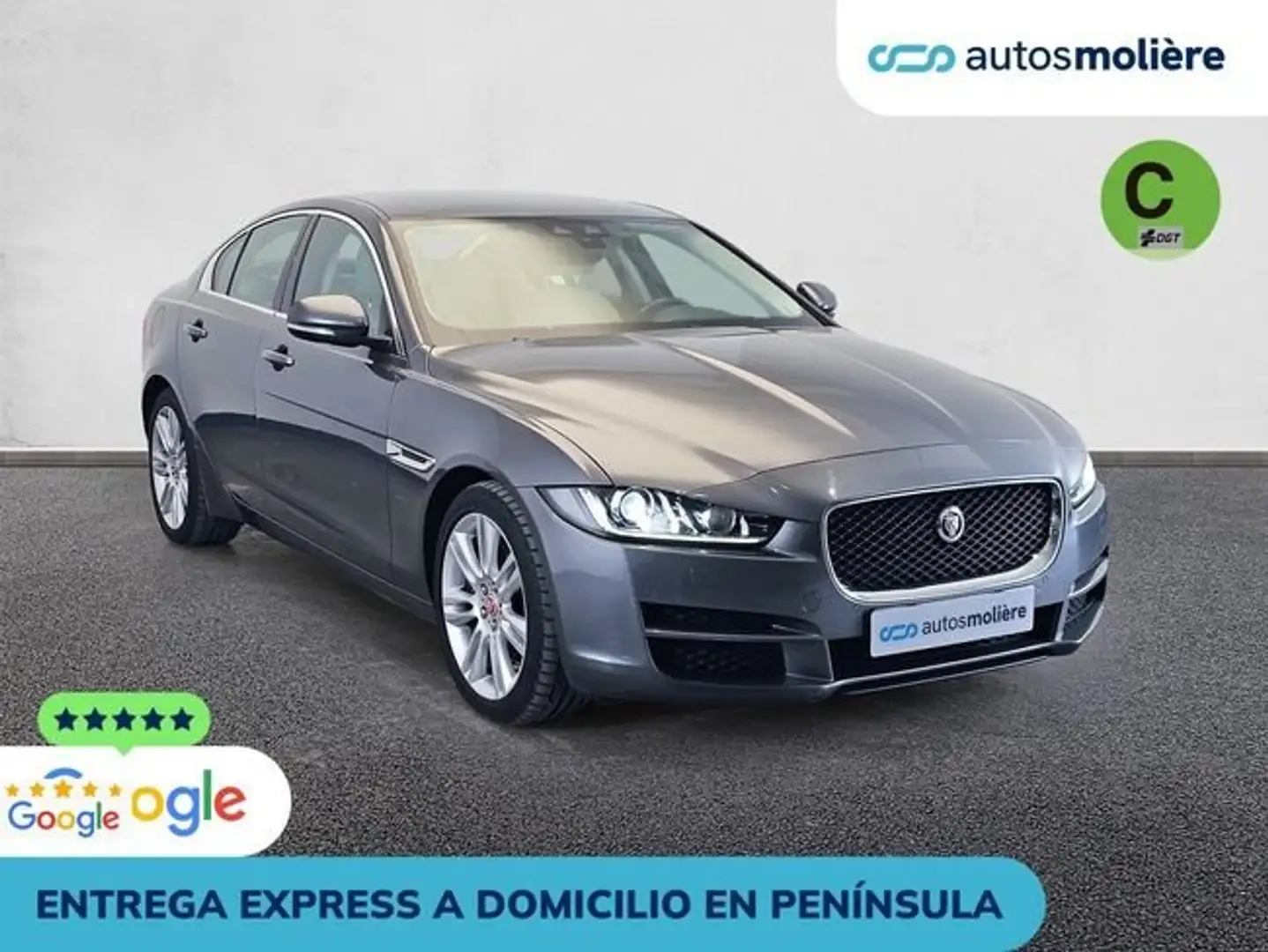 Jaguar XE 2.0+Diesel+Pure+RWD+Auto+132+kW+%28180+CV%29 Gris - 2