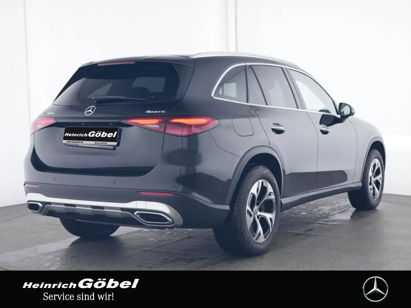 Mercedes-Benz GLC 300 e 4M AVANTGARDE+FAHRASSI+DIGITAL+PANO Schwarz - 2