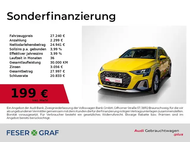Audi A3 allstreet 35TFSI S tronic LED/PDC+/AHK/SHZ