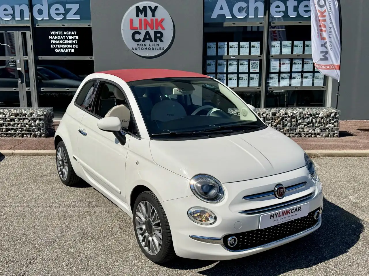 Fiat 500 C Cabriolet lounge 1.2i  69 Eco Pack 202