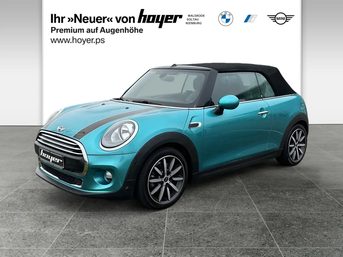 MINI One Cabrio One Cabrio Pepper Navi Parkassistent Klimaaut. Grün - 1