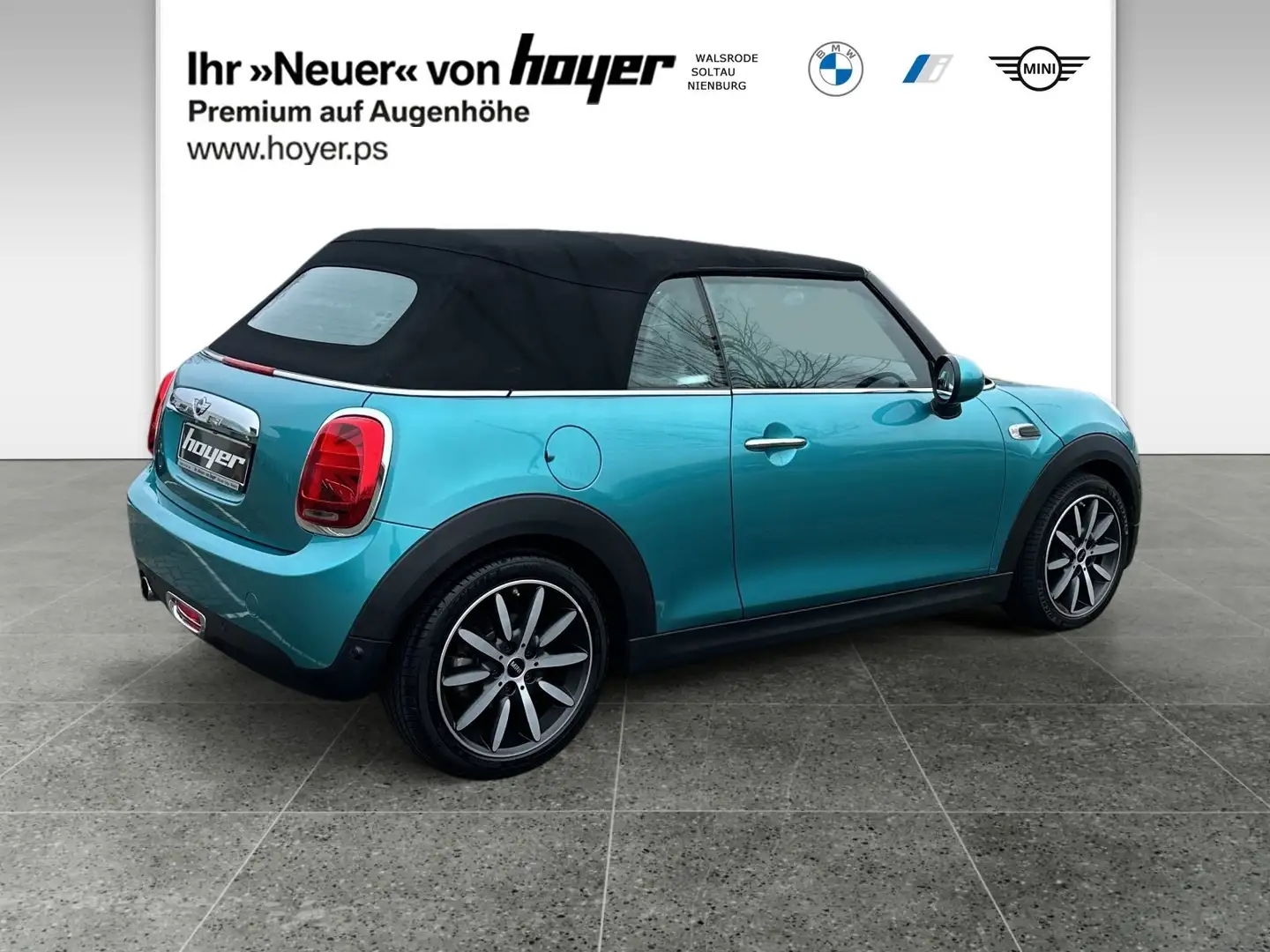 MINI One Cabrio One Cabrio Pepper Navi Parkassistent Klimaaut. Grün - 2