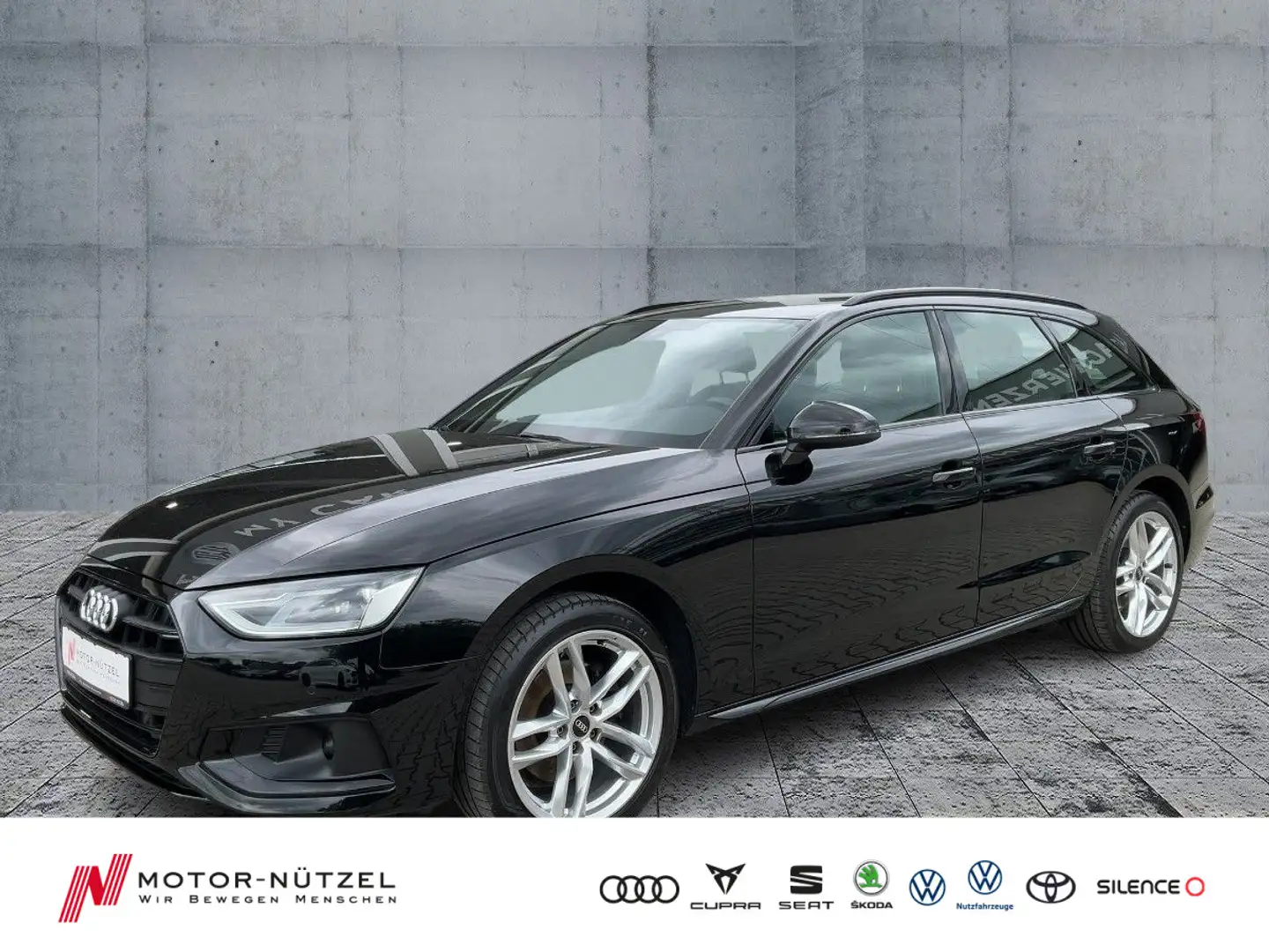 Audi A4 35 TFSI S-TR ADVANCED 5JG+LED+NAVI+AHK Zwart - 1