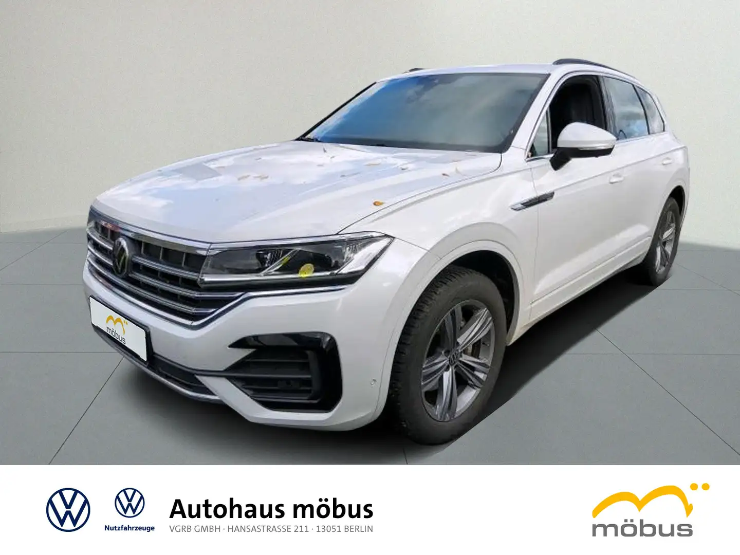 Volkswagen Touareg 3.0 V6 TDI R-Line 4Motion *DSG*APP*ACC*N Weiß - 2