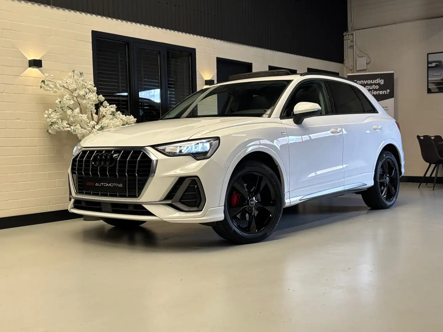Audi Q3 35 TFSI S-Line |Sfeerverlichting| Keyless|CarPlay| Blanco - 1