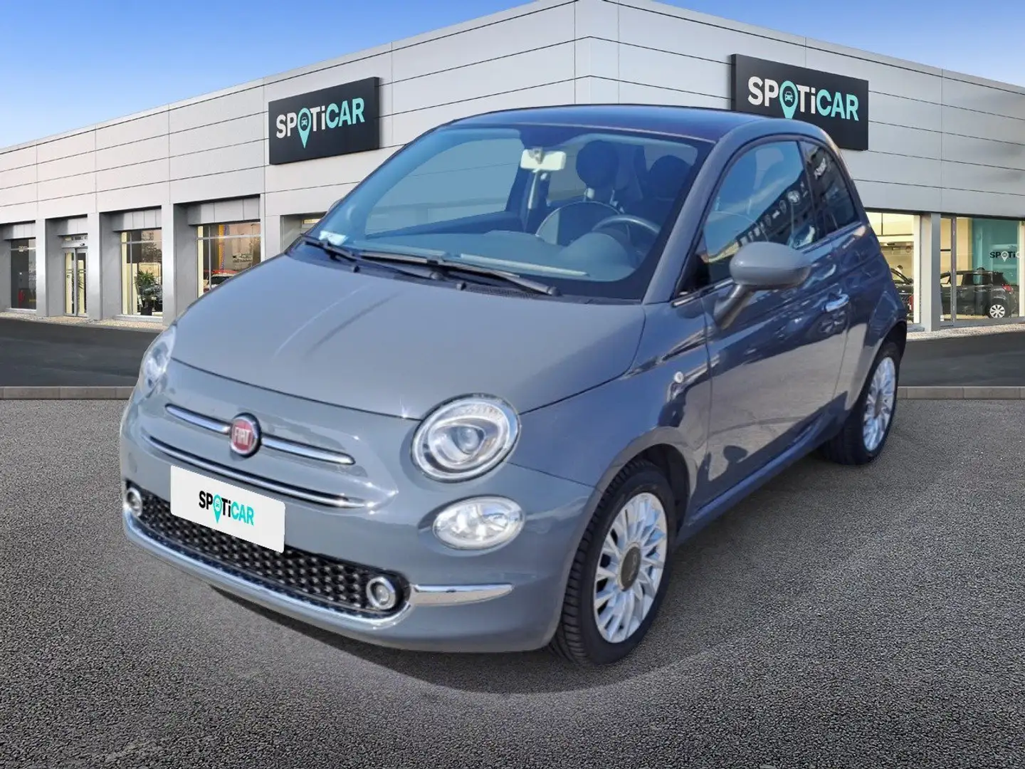 Fiat 500 1.3 95cv Multijet Lounge Gris - 1