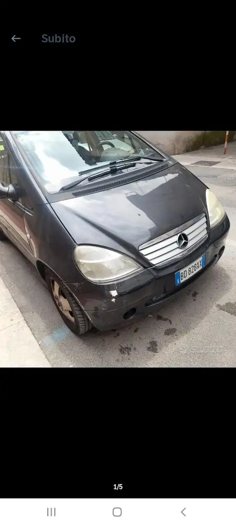Mercedes-Benz A 170 Classe A - W/V 168td Avantgarde Noir - 1