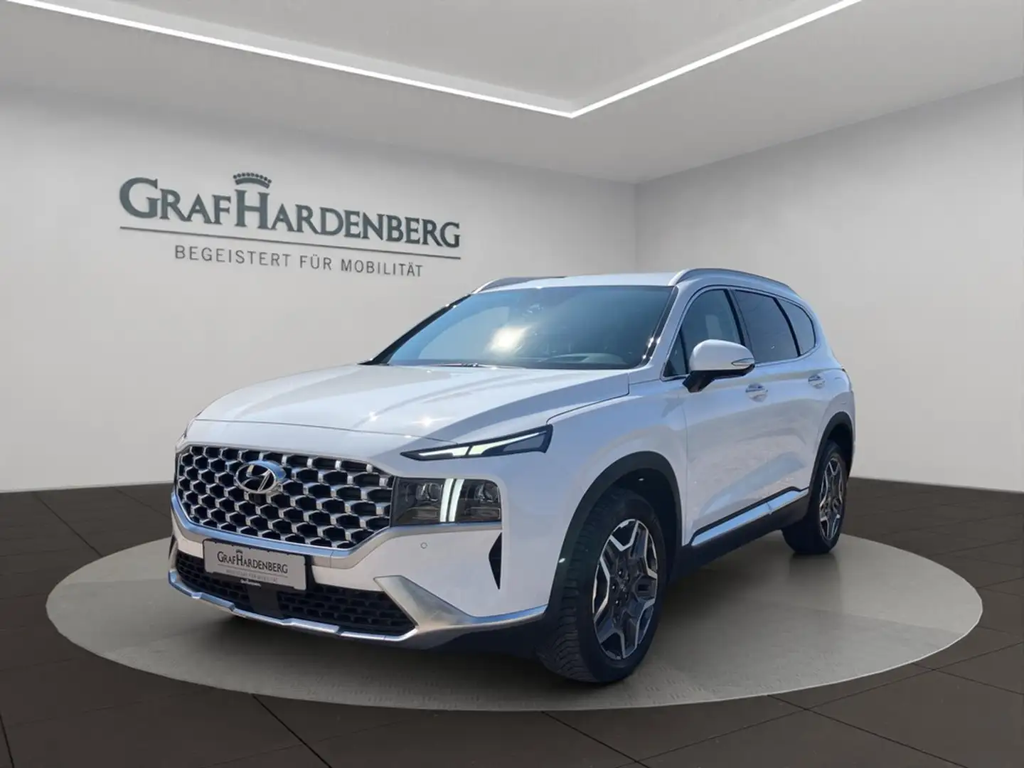 Hyundai SANTA FE PHEV 1.6 T-GDi 6-AT Prime Plug-In Hybrid 4WD Weiß - 1