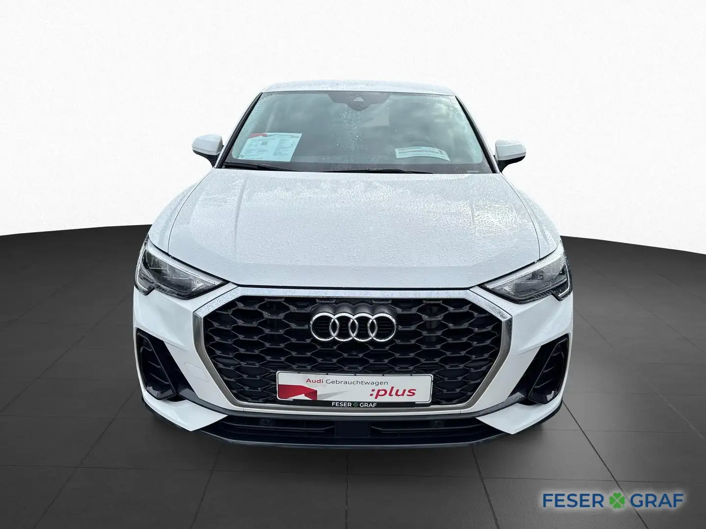 Audi Q3 Sportback 45 TFSI e S tro +Navi+Shz+virtual+ Blanc - 2