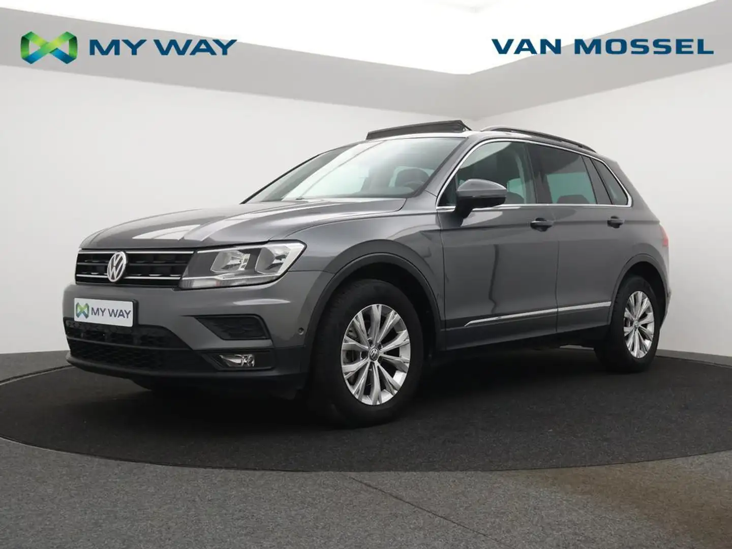Volkswagen Tiguan Tiguan Comfortline 1.4TSI 4Motion 150PK *NAVI*PANO DAK*LEDER*BLTH*ZETELVERWARMING*CRUISE*... Grey - 1