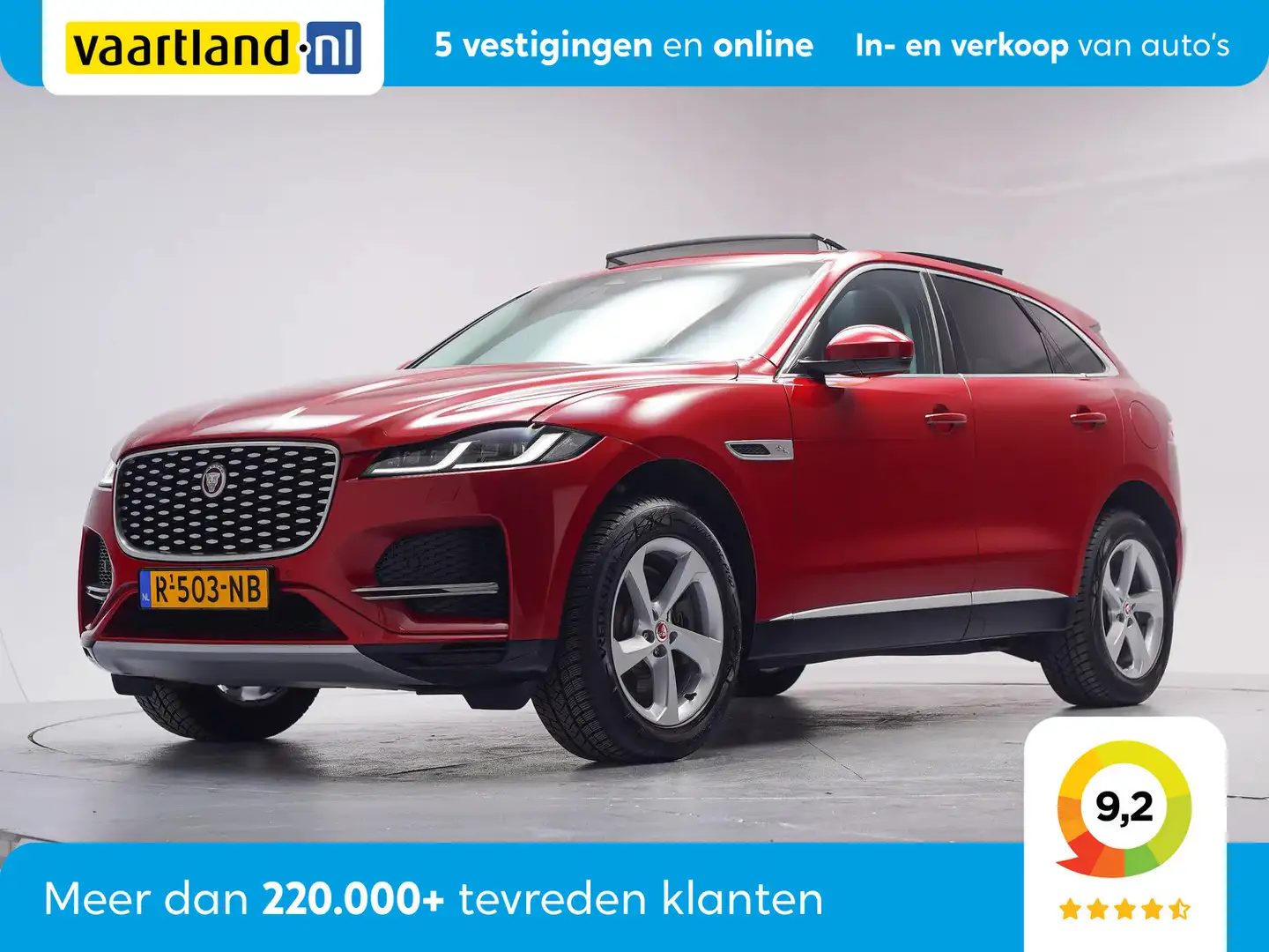 Jaguar F-Pace 2.0 P400e PHEV AWD R-Dynamic S [ Panorama Leder Tr Rouge - 1