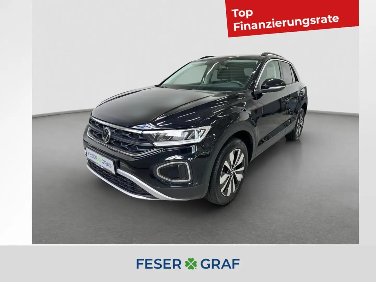 Volkswagen T-Roc MOVE 1.5 TSI 110 kW DSG AHK Kamera Navi Schwarz - 1