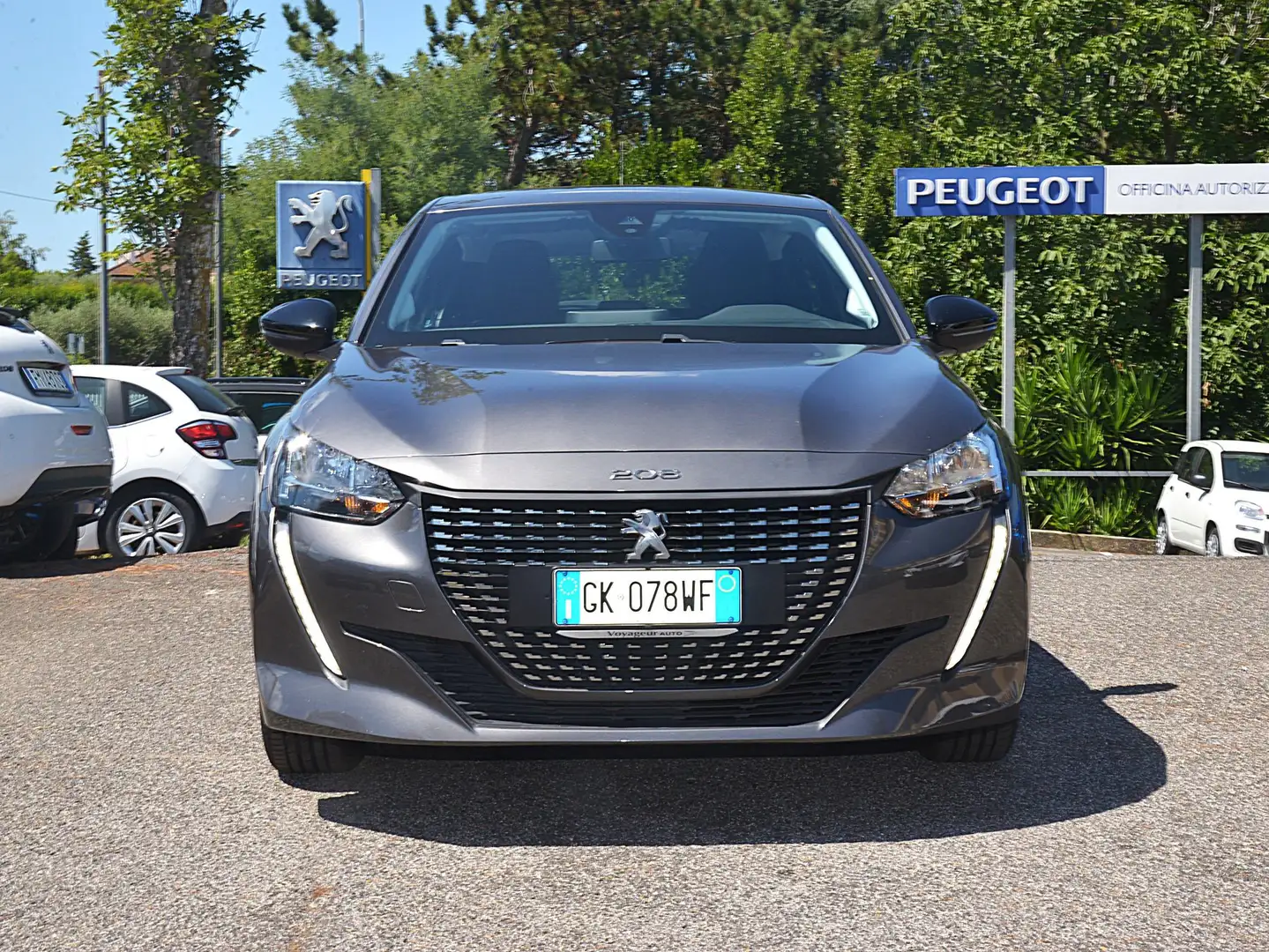 Peugeot 208 208 1.2 Benz Puretech Active Pack Grigio - 2