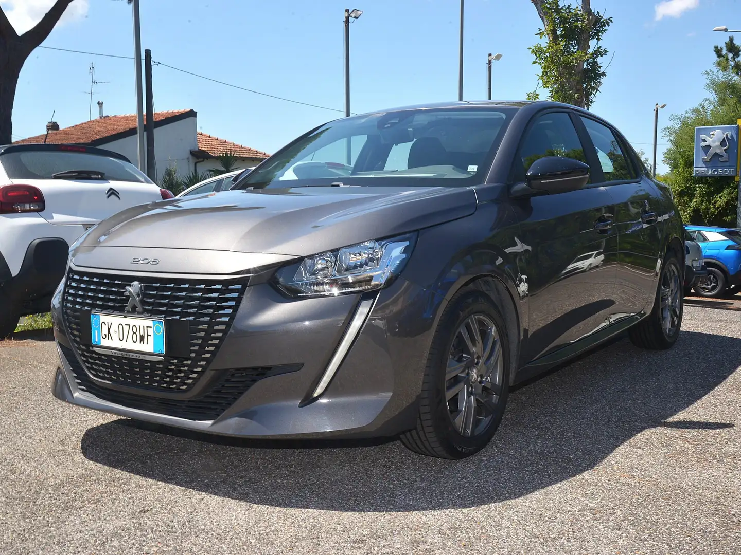 Peugeot 208 208 1.2 Benz Puretech Active Pack Grigio - 1