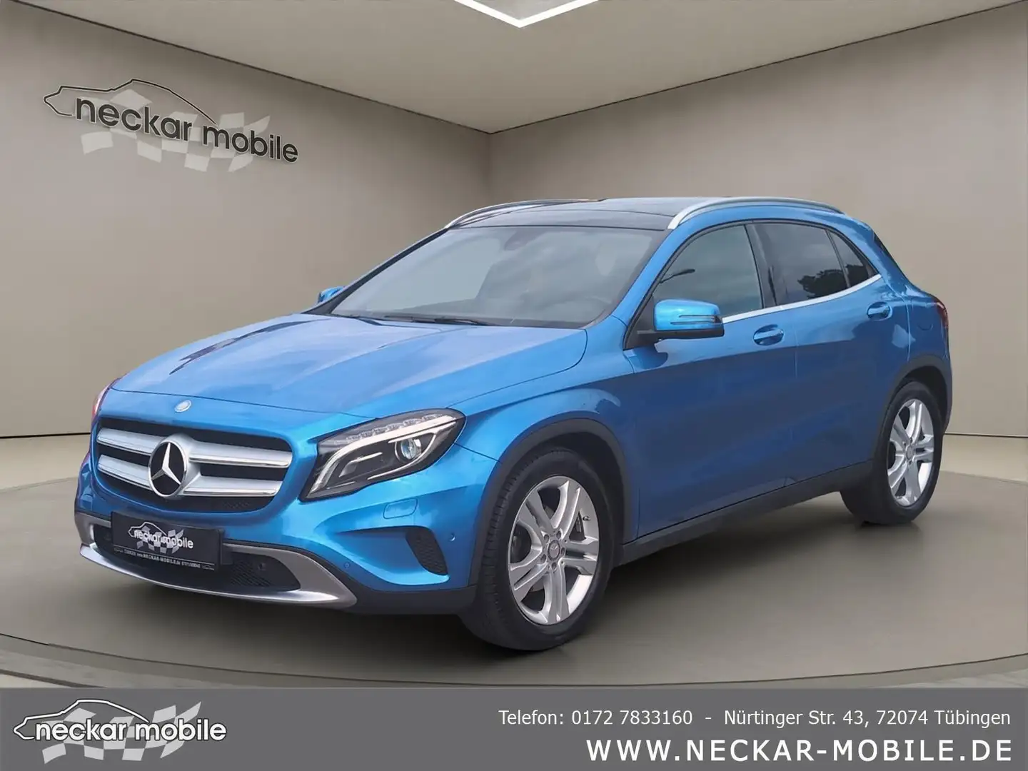 Mercedes-Benz GLA 220 CDI Urban Autom. 4x4 Xenon Pano Kam Navi Blau - 1
