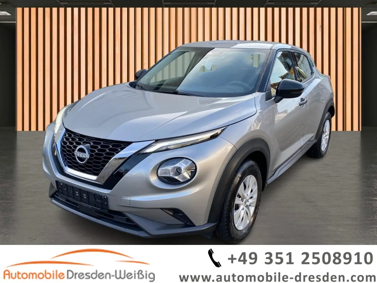 Nissan Juke 1.0 DIG-T Visia*LED*Tempomat*Sportsitze*DAB Grau - 1