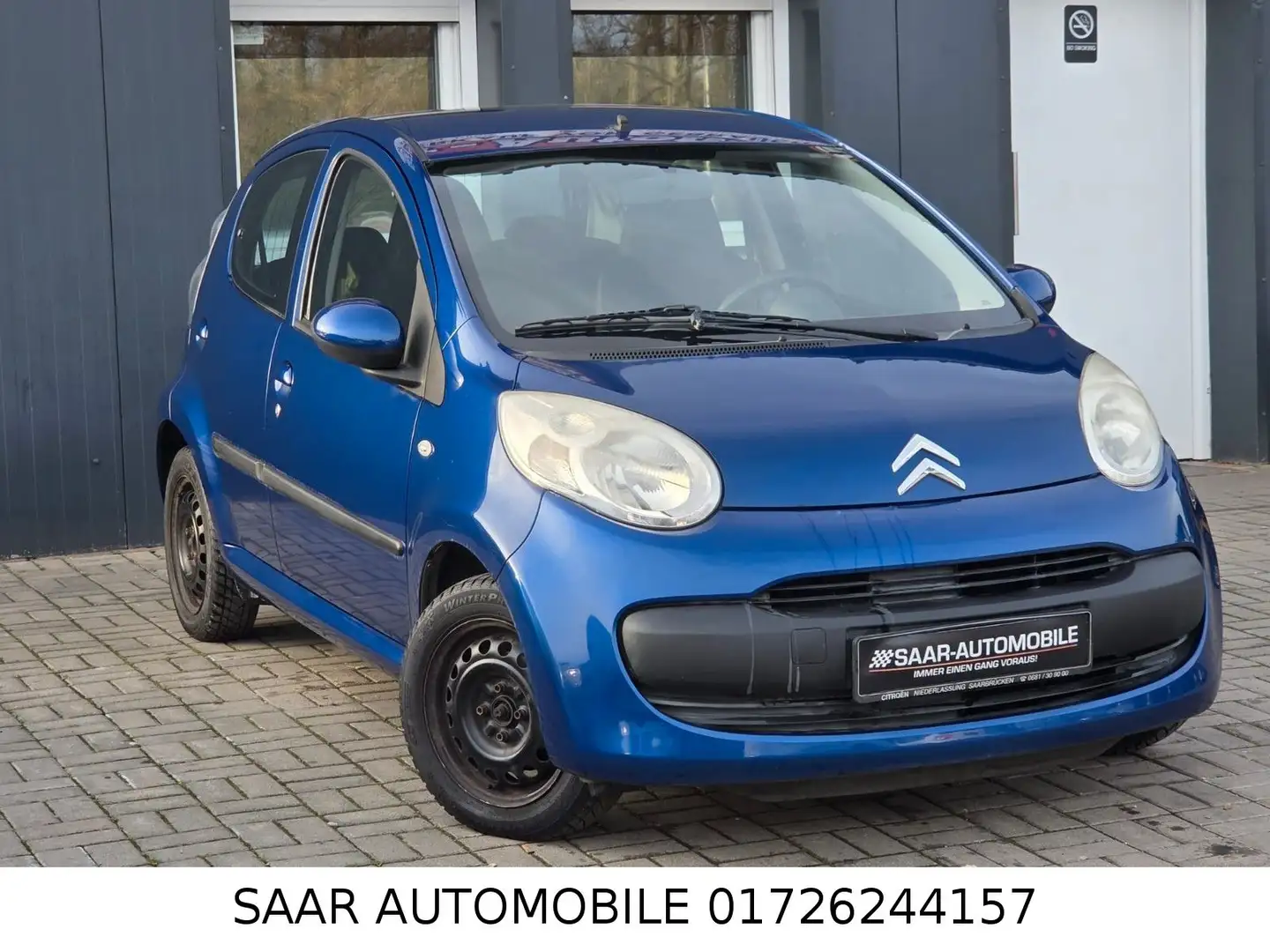 Citroen C1 Style 1.0 /5 TÜRE+1HAND/ZV/EFH Blau - 1