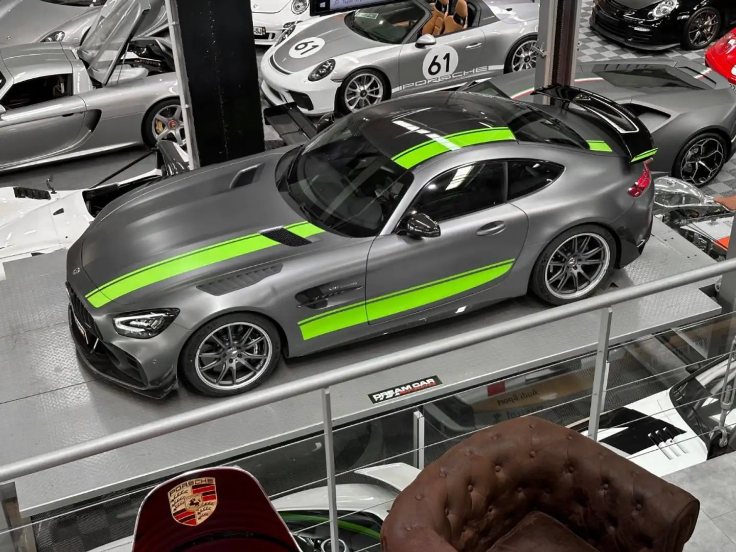 Mercedes-Benz AMG GT Mercedes AMG GT-R Pro V8 Bi-Turbo 4.0 585 – ÉCOTAXE PAYÉE Grau - 2