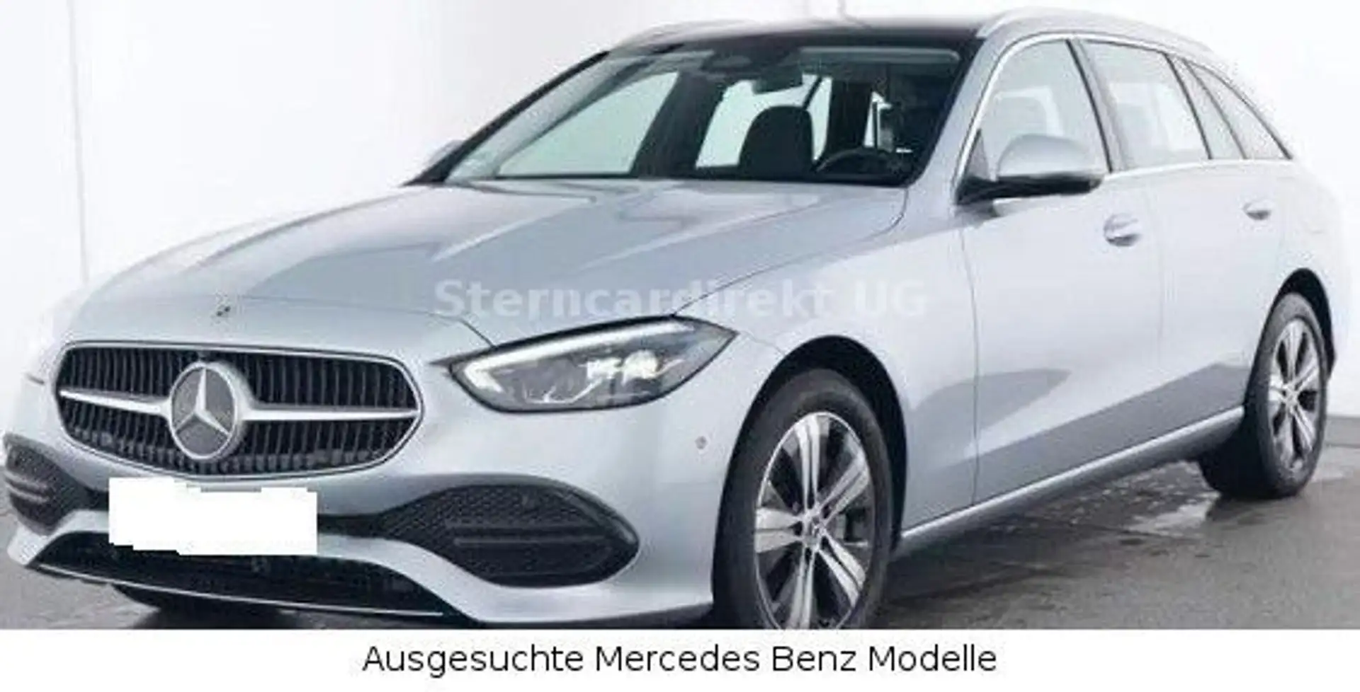 Mercedes-Benz C 300 de T 4 Matic PANO DISTRO MEMO MBUX 360K Silber - 1