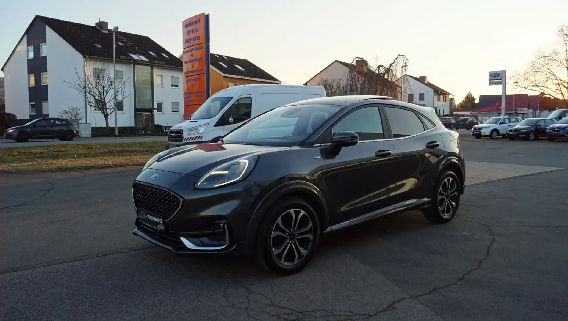 Ford Puma Hybrid ST-Line Vignale Panoram+LED+B&O+VOLL Grau - 2
