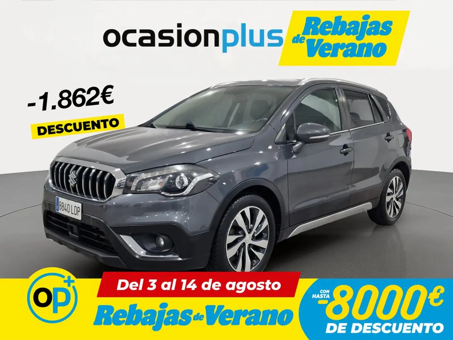 Suzuki SX4 S-Cross 1.4T GLX 2WD Aut. Gris - 1