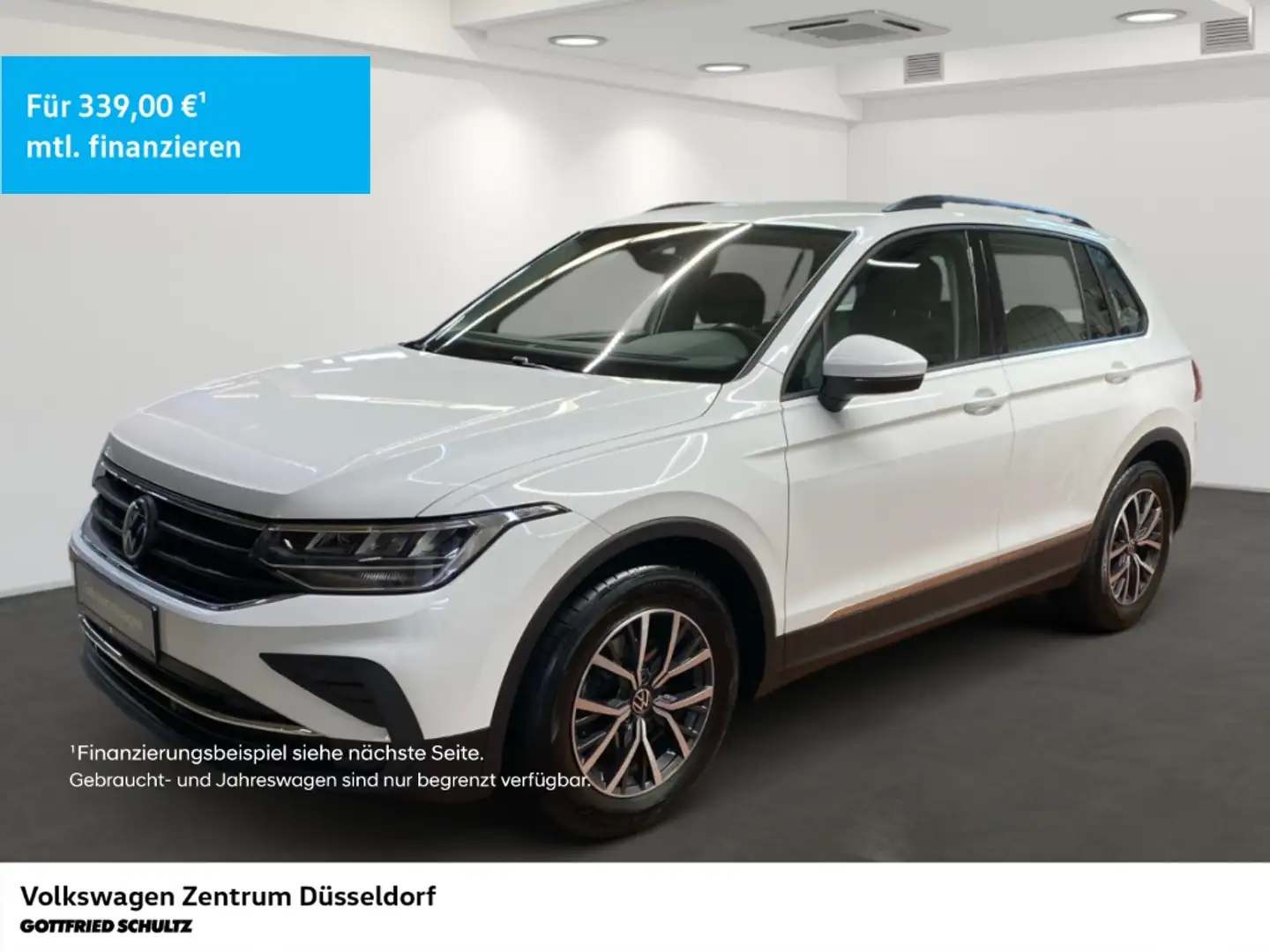 Volkswagen Tiguan Life 2.0 TDI DSG Anhängekupplung Weiß - 1
