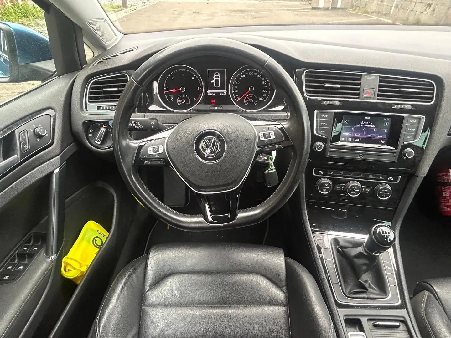 Volkswagen Golf Variant Golf SW 1.6 TDi Highline CUIR/NAVI/CLIM AUTO Bleu - 2