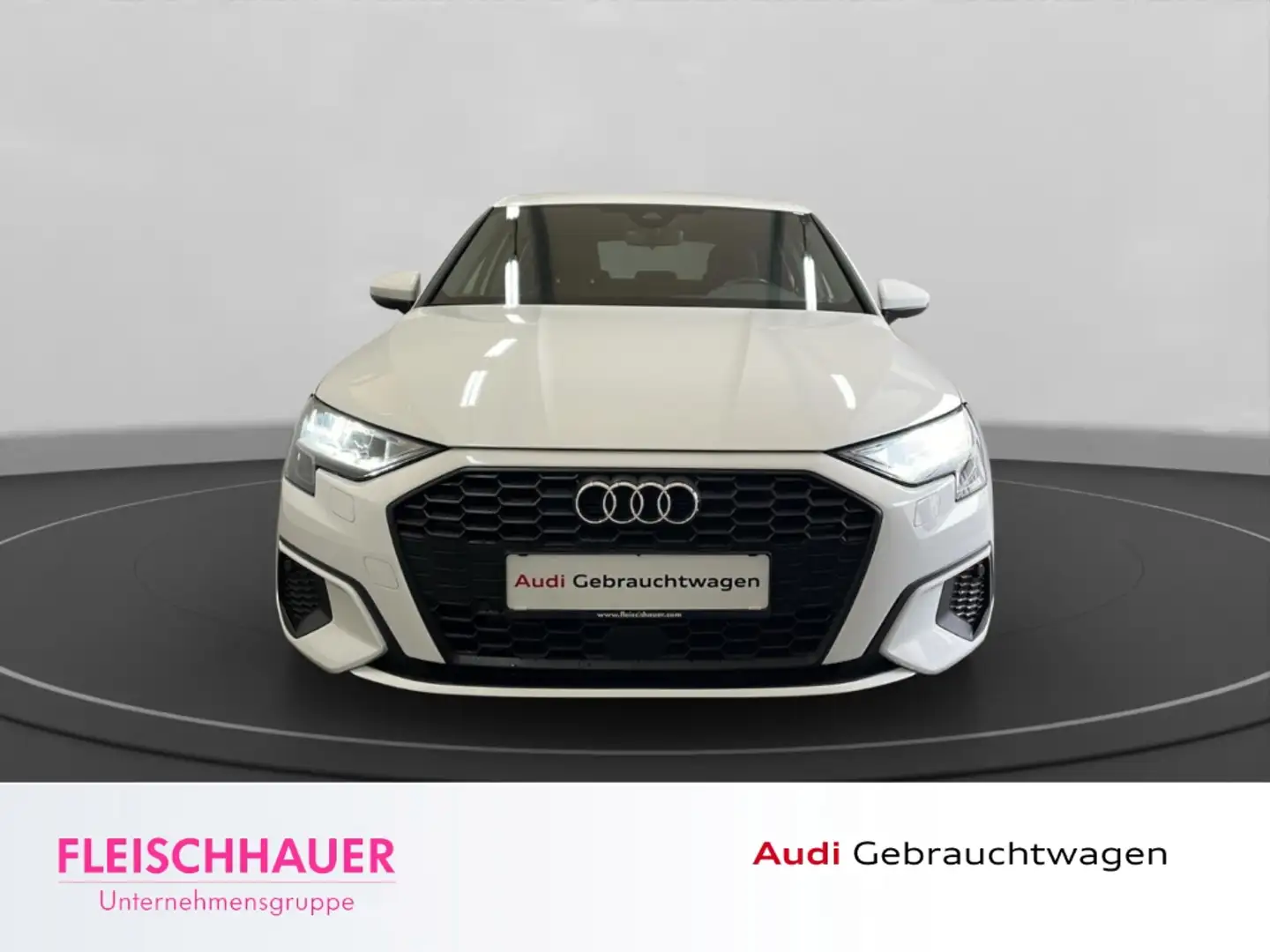 Audi A3 40 TFSI e Sportback DSG LED DAB Navi Klima PDC Tel Blanc - 2