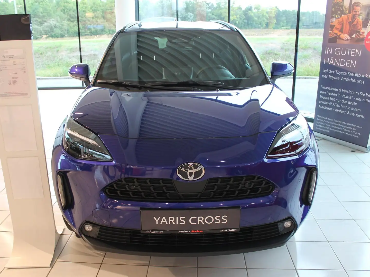 Toyota Yaris Cross 1,5 VVT-i Hybrid Active Drive Aut. Safety-Paket! Blu/Azzurro - 2