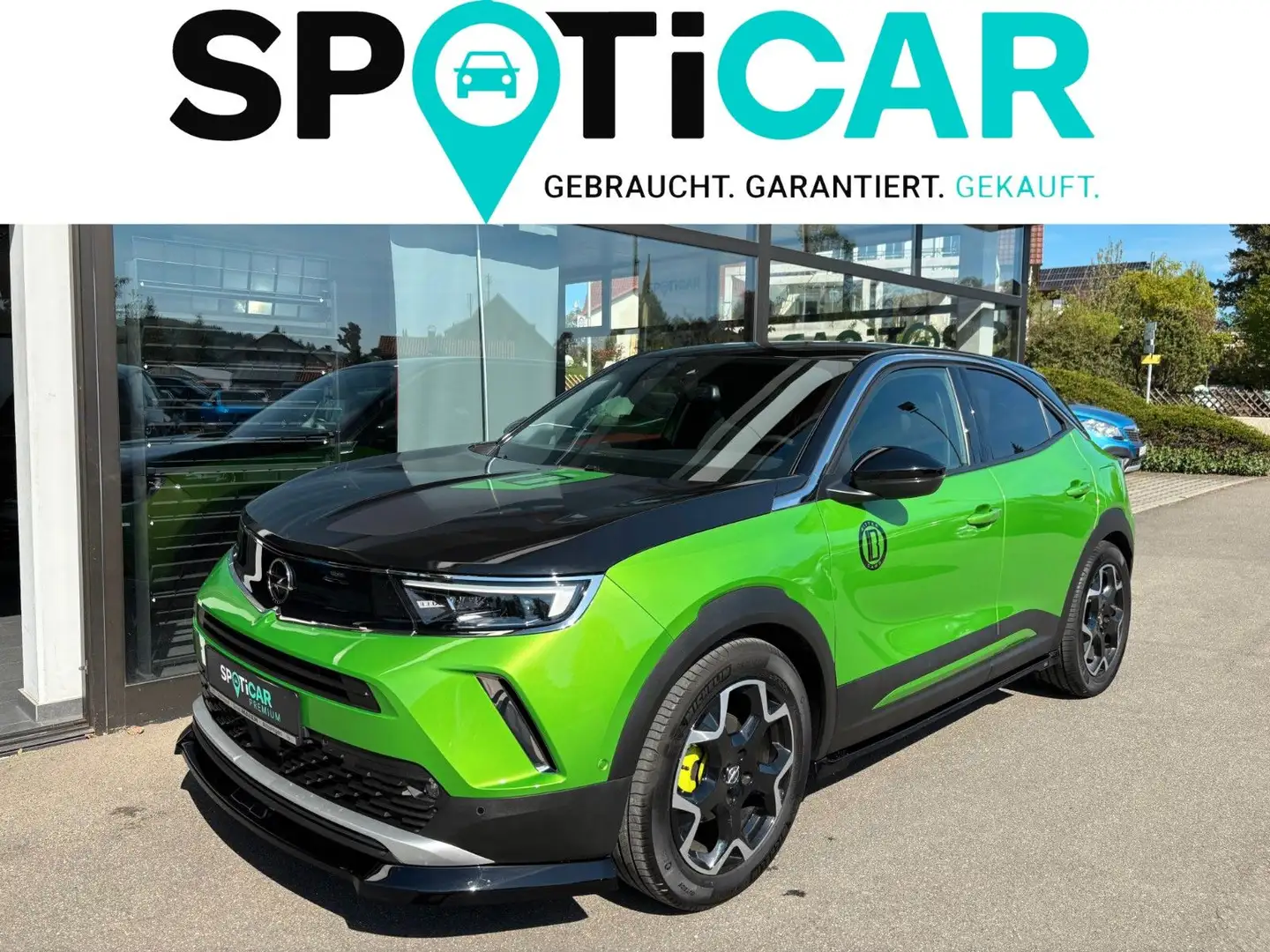 Opel Mokka Ultimate 1.2T MATRIX+BITTER-PAKET+NAVI+RFK Grün - 1