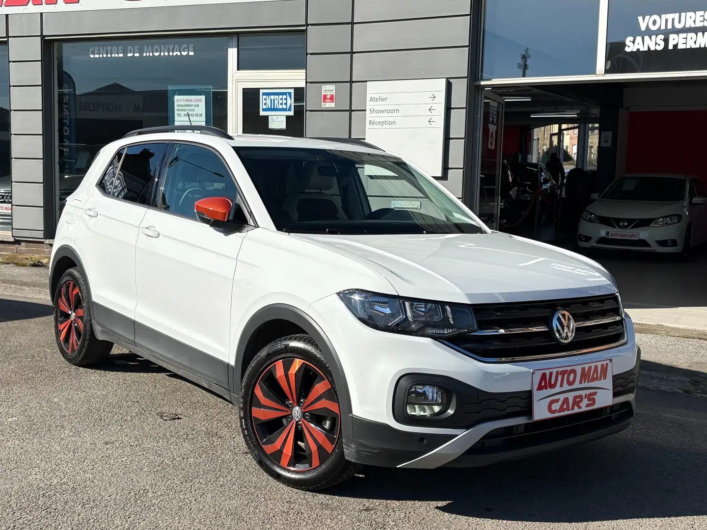 Volkswagen T-Cross 1.0 TSI - SPORT Pack - GARANTIE Wit - 1