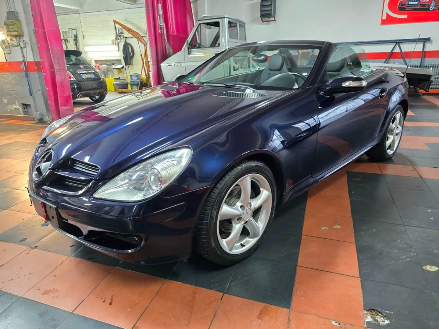 Mercedes-Benz SLK 200 kompressor 163cv BOOK/AUTOMATICA/STUPENDA Blu/Azzurro - 1