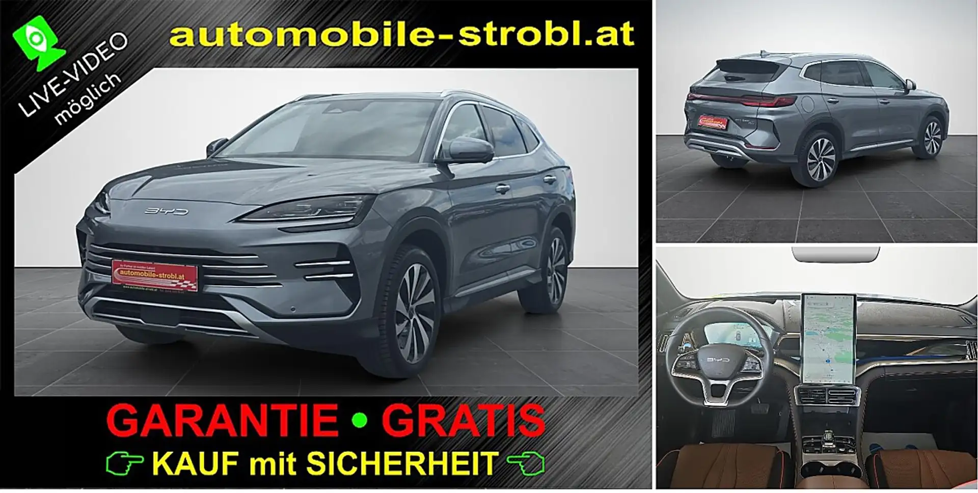 BYD Seal U PHEV Design AWD*Pano*Infinity*Headup*GARANTIE* Grau - 1