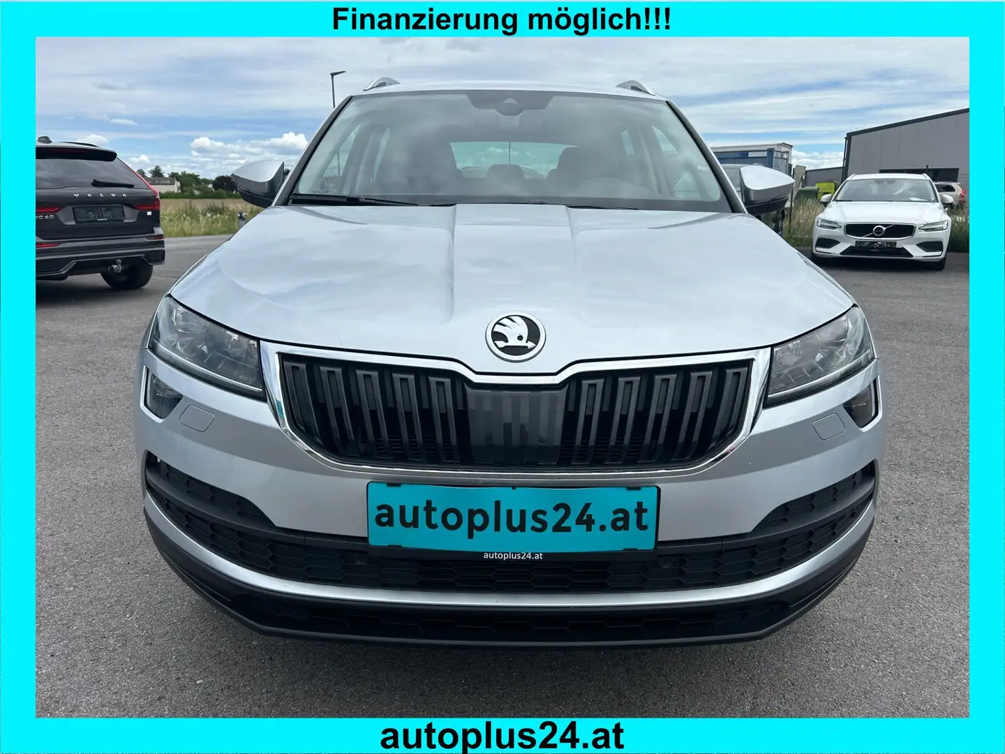 Skoda Karoq 2,0 TDI Style SC DSG Aut. Silber - 2